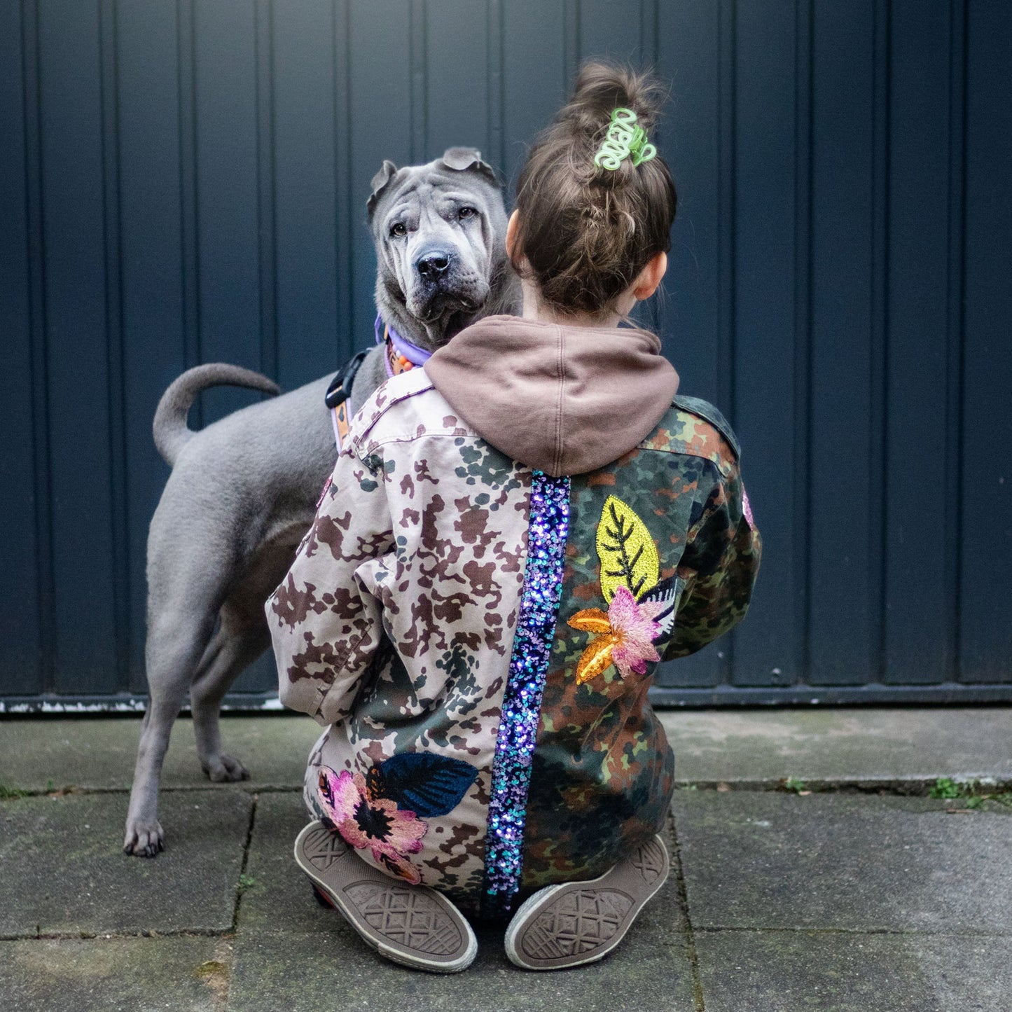 Pawtner Look 2Face - Jacke & Halstuch