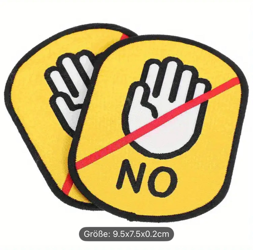 Don´t Touch Abzeichen - Nicht anfassen!