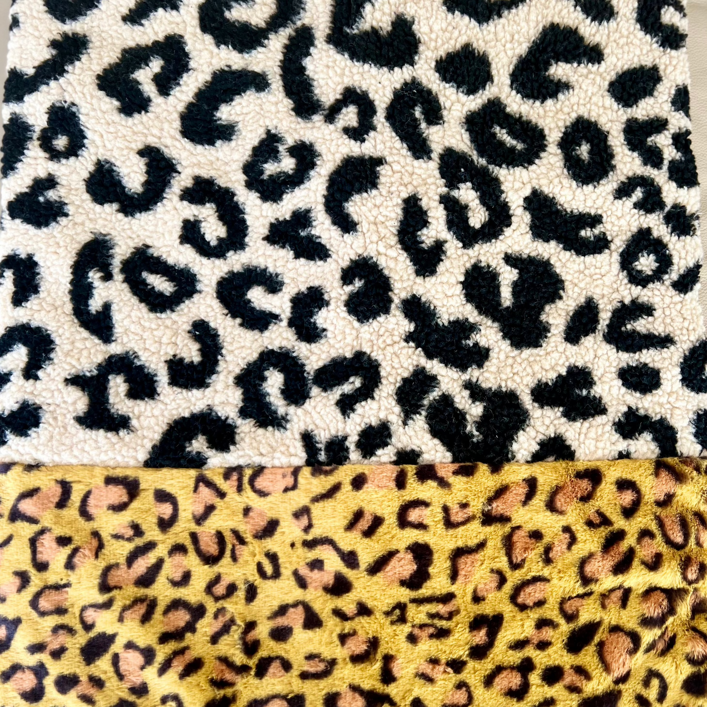 Hunde Outdoor Decke Leopard Flieder Oliv klein 50x70cm