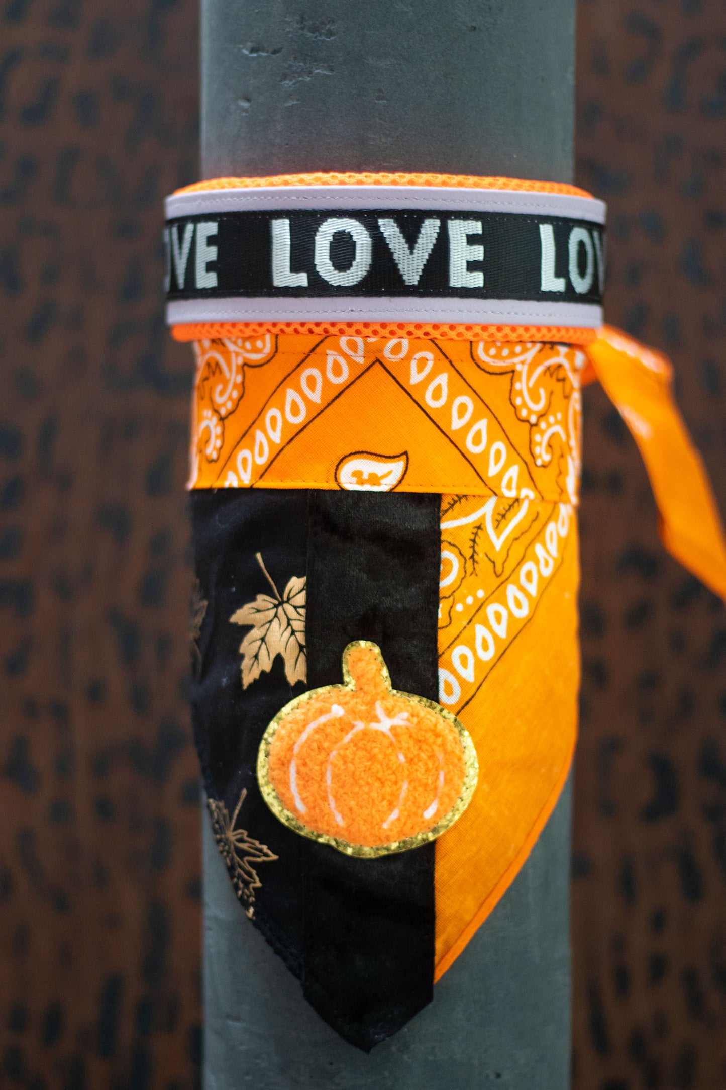Poshy Paisley Bandana - Autumn Gold