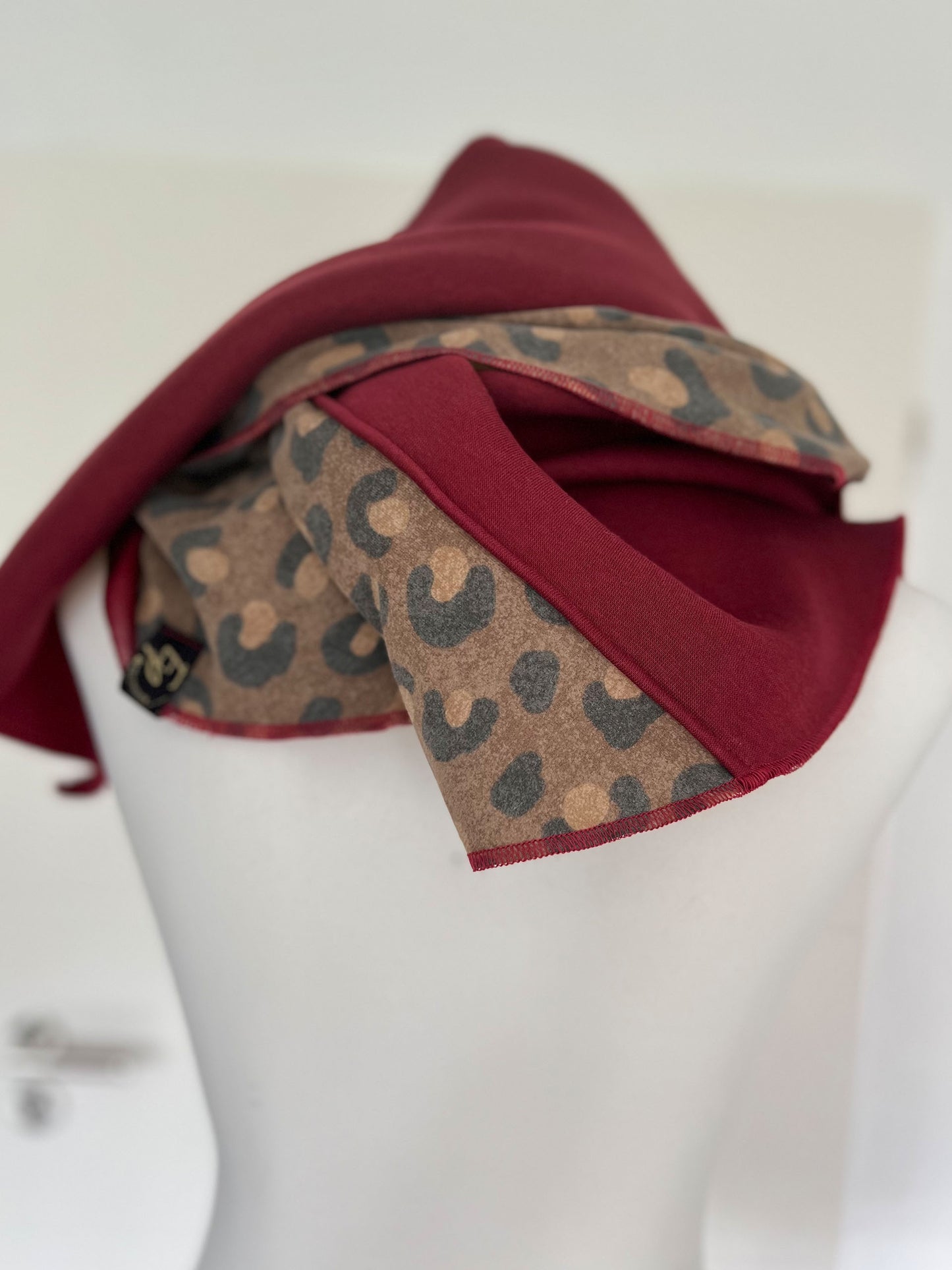 Poshy Paisley XXL - Bordeaux