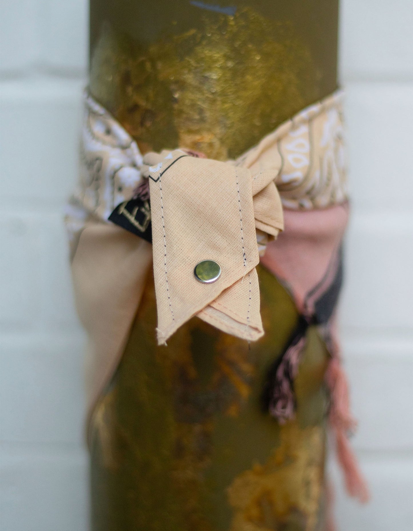 Poshy Paisley Bandana - Rosa-PaliSchwarz-Smiley