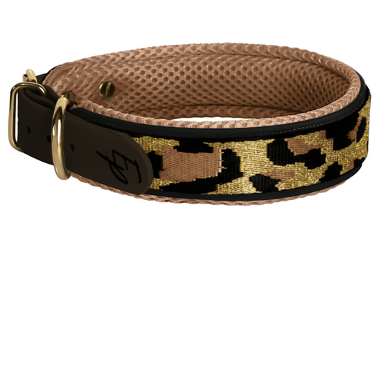 Biothane Collar narrow - Leopard