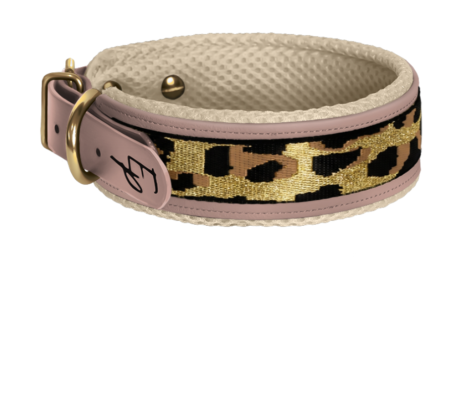 Biothane Collar wide - Leopard