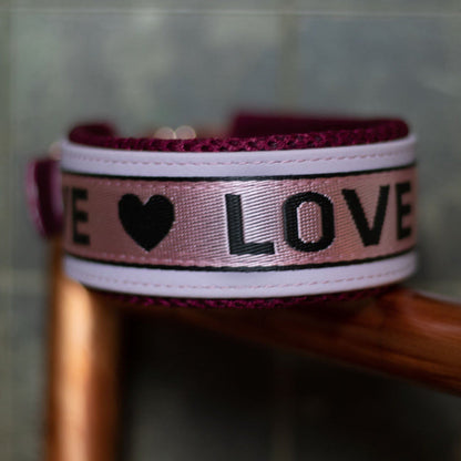 Biothane Halsband breit - Love