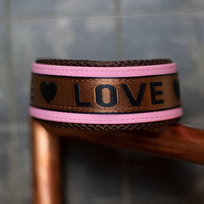 Biothane Halsband breit - Love