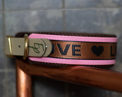 Biothane Halsband breit - Love