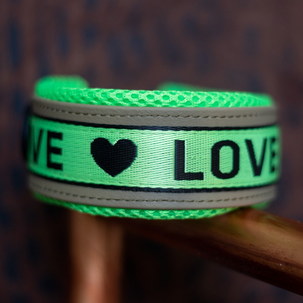 Biothane Halsband breit - Love