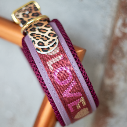 Biothane Halsband breit - Love