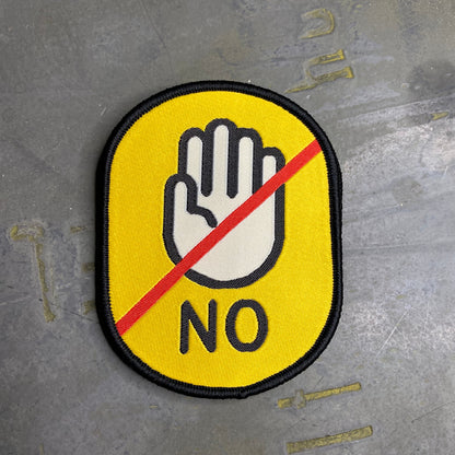 Don´t Touch Abzeichen - Nicht anfassen!
