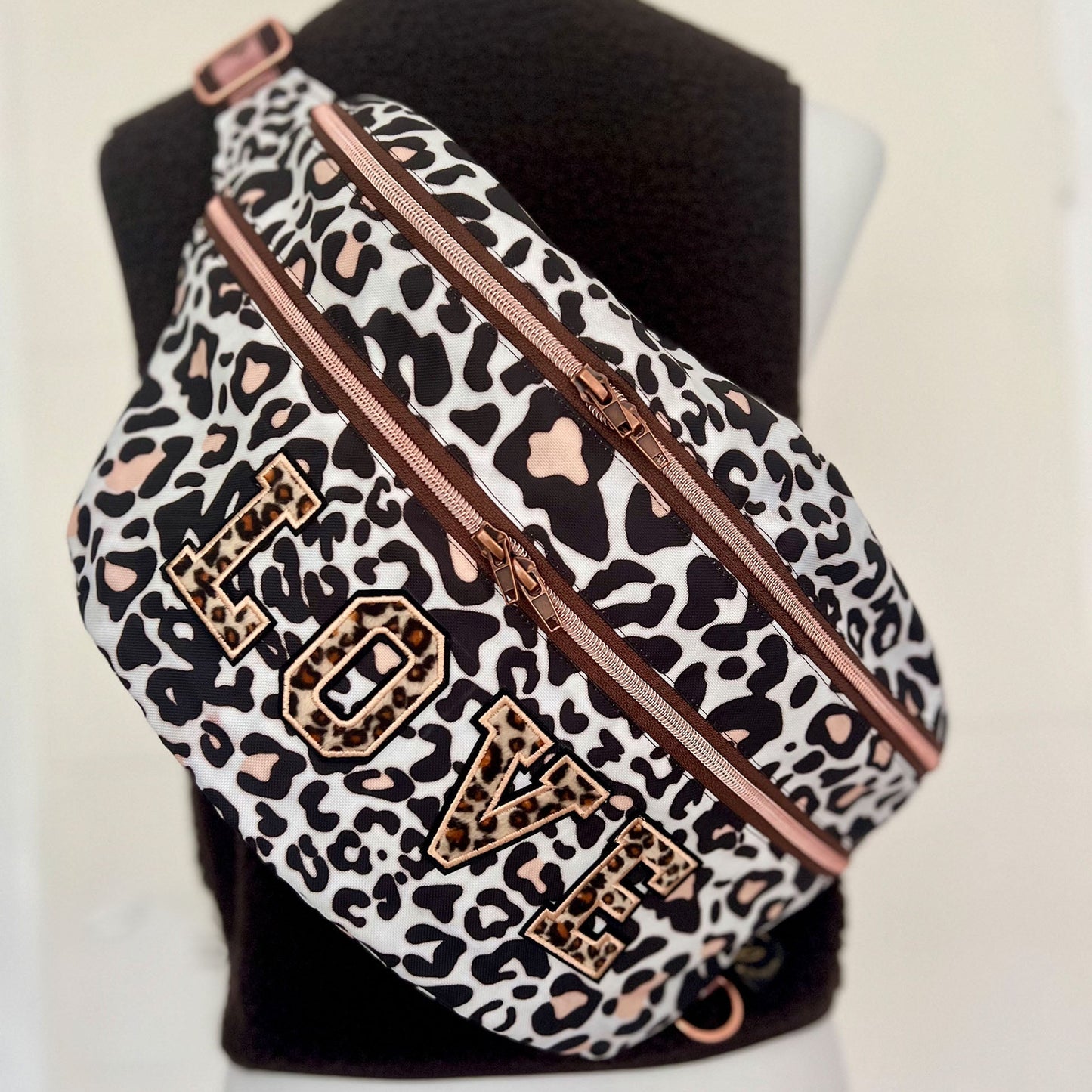 Bum Bag Outdoor Leopard mit Leopard Love